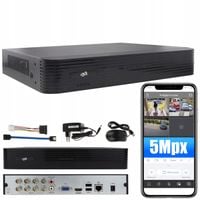 REJESTRATOR ANALOGOWY DO MONITORINGU 8 KANAŁÓW 5MPx DVS PODGLĄD ZDALNY DVS