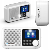 Przenośne radio FM DAB+ Bluetooth AUX White Edition - Blaupunkt DR8WH