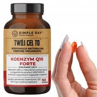 KOENZYM Q10 FORTE UBICHINON ANTYOKSYDACJA UKŁAD KRĄZENIA 90SZT.