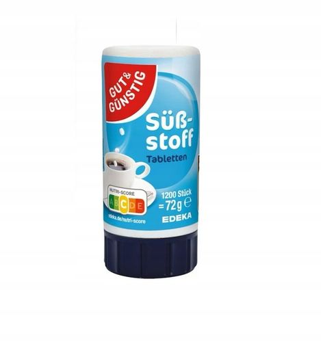 G&G SŁODZIK W TABLETKACH FIT DIETETYCZNY NIEMIECKI EDEKA 0,072 kg/1200 na Arena.pl