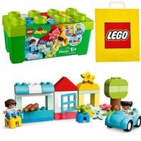 LEGO DUPLO 10913 Skrzynka klocków Pudełko KLOCEK + Torba LEGO na prezent