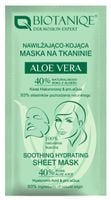 BIOTANIQE DERMOSKIN EXPERT ALOE VERA MASKA DO TWARZY NA TKANINIE 15 ML