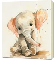 Obraz 60x70cm Siwy Słonik