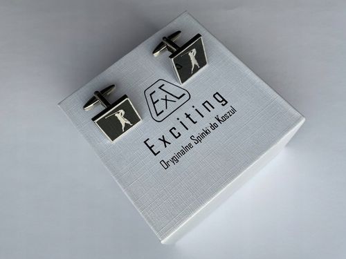 Spinki do mankietów Zegarek Werk Mechanizm Zegarka Steampunk Metalowe Etui na Arena.pl