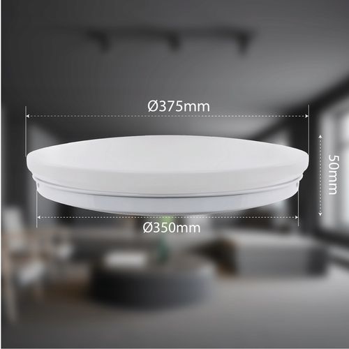 LAMPA DO ŁAZIENKI PLAFON ŁAZIENKOWY LED 24W IP44 na Arena.pl