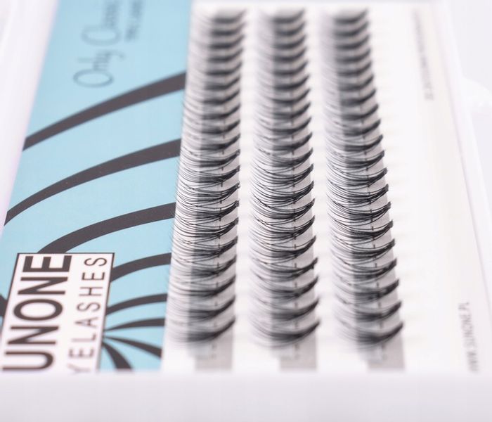 Sztuczne Rzęsy KĘPKI RZĘS JEDWABNE 8 mm - 60 sztuk zdjęcie 2