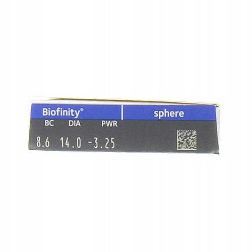 Soczewki Biofinity 6 szt. moc -1,75 BC 8,6 na Arena.pl