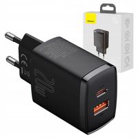 BASEUS SZYBKA ŁADOWARKA SIECIOWA UNIWERSALNA DO TELEFONU USB 3A MOCNA 20W