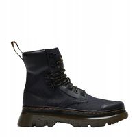 Zimowe trapery damskie skórzane wysokie Dr. Martens