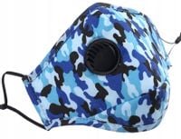 KOMPLET Maska MORO + 3x FILTR HEPA PM2.5 WĘGIEL