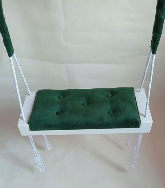 Huśtawka PŁASKA DLA DZIECI pokój dom ogród ZIELEŃ zdjęcie 2