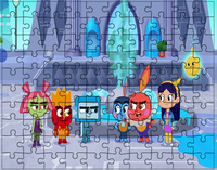 Puzzle Świat Alvy - ALvas World