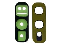 Samsung Galaxy S10e G970 ORYGINALNA SZYBKA KAMERY SZYBA OCZKO Zółta