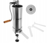 NADZIEWARKA PIONOWA DO KIEŁBASY KABANOSÓW 4 LEJKI BROWIN 311002 3KG