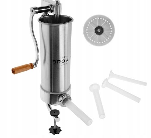 NADZIEWARKA PIONOWA DO KIEŁBASY KABANOSÓW 4 LEJKI BROWIN 311002 3KG na Arena.pl