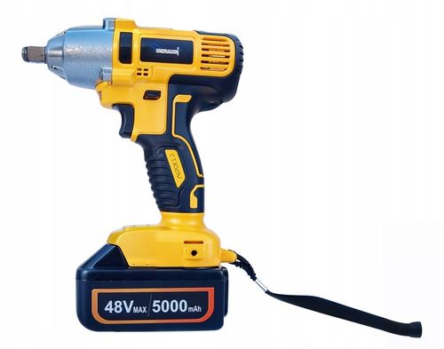 48V KLUCZ AKUMULATOROWY UDAROWY DO KÓŁ 1/2 380Nm 2x AKUMULATOR ONDRAGON na Arena.pl