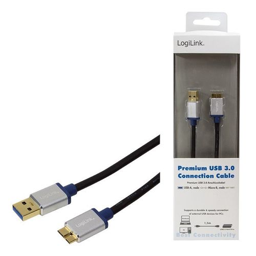 Kabel USB LOGILINK microUSB typ B 1 na Arena.pl