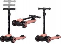 BALANSOWA Hulajnoga Dzieci Trójkołowa COLIBRO RUN Światła Kompaktowa Duża