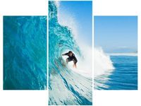 70 90CM OBRAZ 3 ELEM NA FALI ŚCIENNY PŁÓTNO