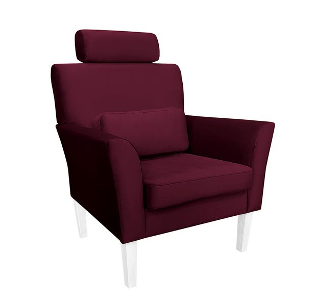 Fotel DENVER nogi białe MG02 zdjęcie 1