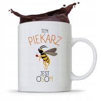 Kubek Prezent Dla Piekarza Cukiernika Jest Osom Z Nadrukiem Ze Zdjęciem