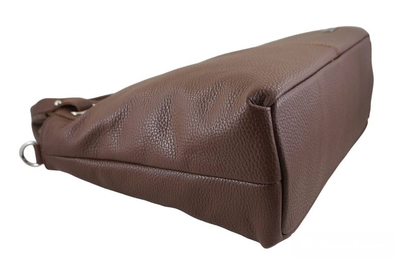 Codzienna duża torebka damska - Brązowa zdjęcie 5