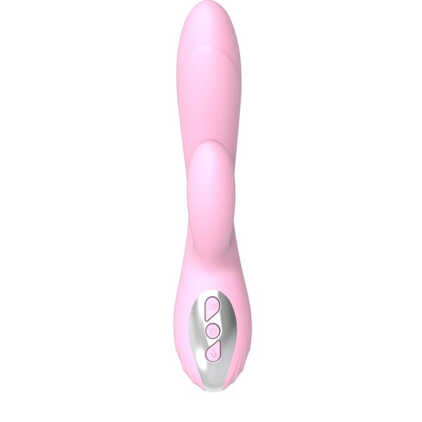 Wibrator-Joker Heating Double Vibrating Massage Stick -Pink zdjęcie 1