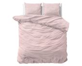 200x220 kpl pościeli STONE WASHED bawełna róż