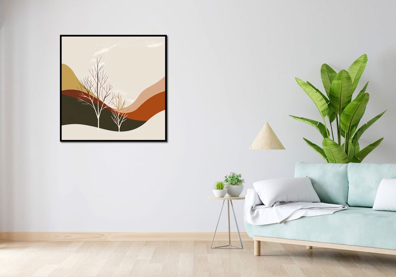 Plakat 90x90cm Pustynia Widzi zdjęcie 4