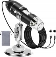 Ręczny mikroskop cyfrowy WADEO 50-1600X 8 diod LED