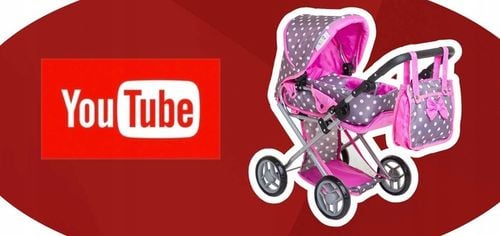 WÓZEK DLA LALEK 3w1 spacerowy głęboki LALKA BOBAS na Arena.pl