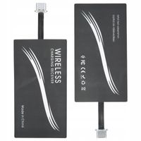 2 SZT. BEZPRZEWODOWA ADAPTER QI ŁADOWANIA TYP-C