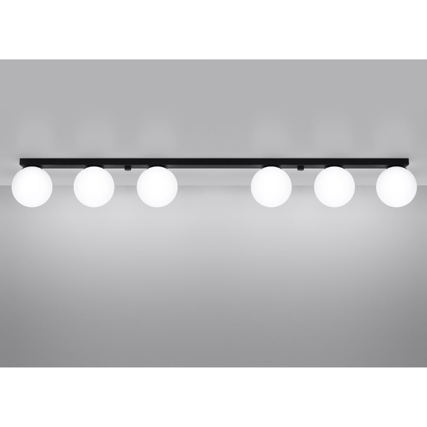 Metalowa oprawa sufitowa Yoli SL.1155 Sollux balls biały czarny zdjęcie 2