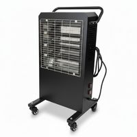 Ogrzewacz elektryczny na podczerwień do warsztatu, hali NIH09 240V/3000W 91m