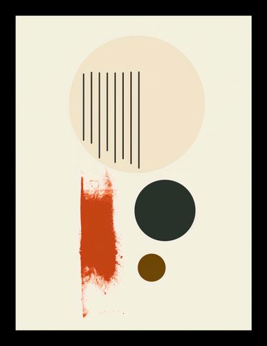 Plakat 15x20cm Symetryczna Struna na Arena.pl