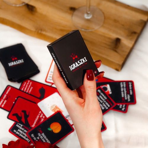 Karty IGRASZKI – Zakrapiana Gra dla Par - Zmysłowe Wyzwania i Pytania na Arena.pl