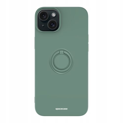 ETUI MATOWE DO IPHONE 15 PLUS SPACECASE SILICONE RING SILIKONOWE + SZKŁO na Arena.pl