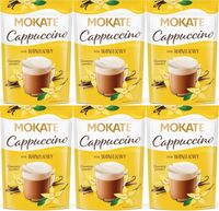 Kawa rozpuszczalna Mokate Cappuccino Waniliowa Delikatna Pianka 110g x6