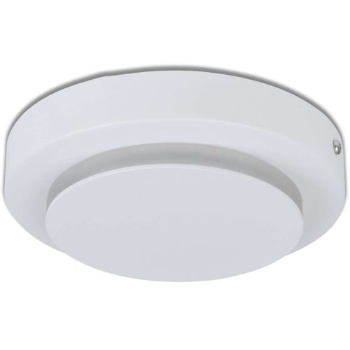 Ścienna LAMPA kinkiet DALLAS 1352923 Nave okrągła OPRAWA metalowa LED 6W 3000K plafon sufitowy biały na Arena.pl