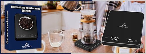 ELEKTRONICZNA WAGA KUCHENNA PRECYZYJNA 3000g I 0,1g WYŚWIETLACZ na Arena.pl