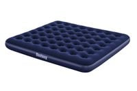 Dmuchany Materac Do Spania King 2-Osobowy Flokowany Bestway 203X183X22Cm +