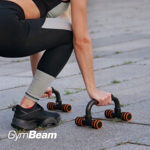PUSH UP BAR UCHWYTY PODPÓRKI DO POMPEK SOLIDNE TRENING W DOMU - GymBeam na Arena.pl