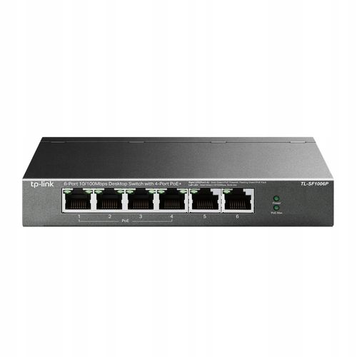 Switch TP-Link TL-SF1006P 6x10/100 4xPoE na Arena.pl