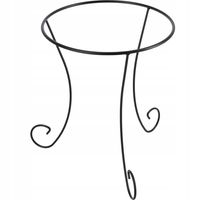 STOJAK KWIETNIK NA DONICE NA KWIATY METALOWY 40cm