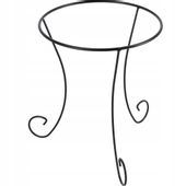 STOJAK KWIETNIK NA DONICE NA KWIATY METALOWY 40cm