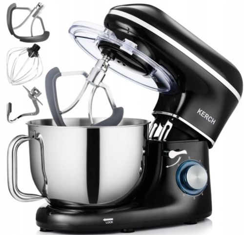 ROBOT KUCHENNY PLANETARNY MIKSER Z MISĄ KERCH MYCHEF BLACK 6,2L na Arena.pl