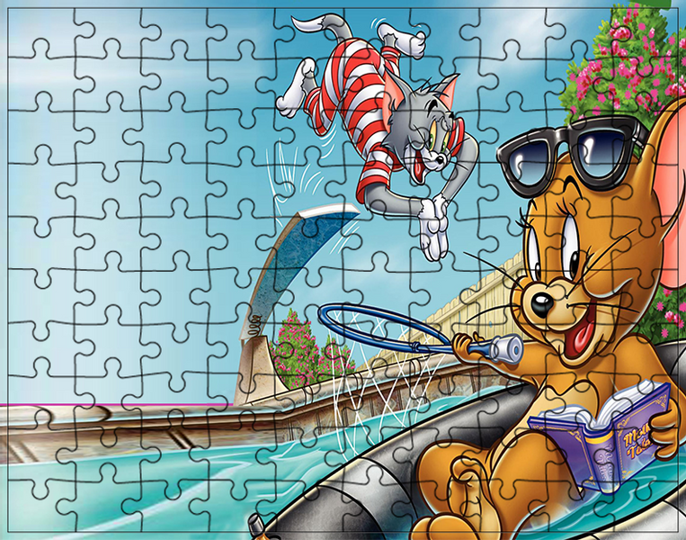 Puzzle Tom i Jerry zdjęcie 1