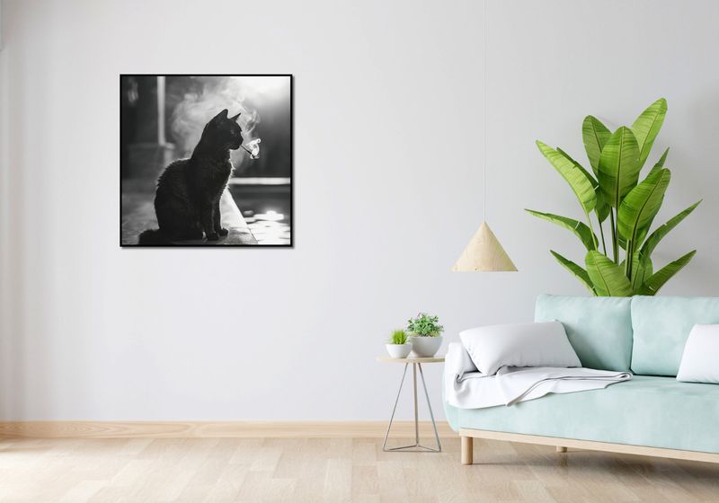 Plakat 80x80cm Kocia Przerwa zdjęcie 4