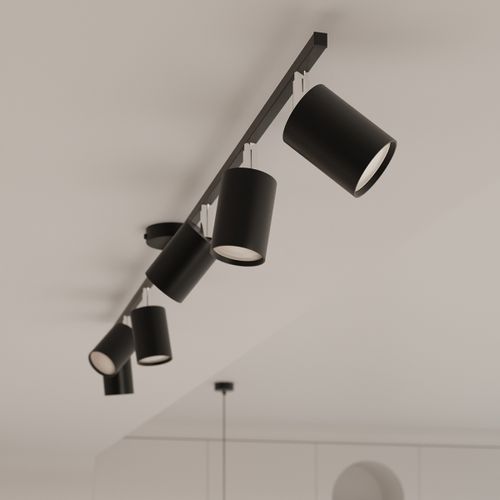 Żyrandol LEMMI 6 czarny na Arena.pl