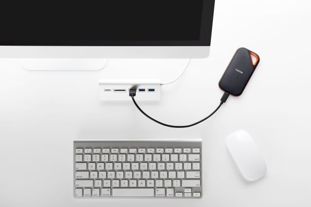 DYSK SSD PORTABLE SANDISK EXTREME PRO 4TB E81 2000MB/s zdjęcie 7